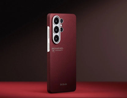 PITAKA Harvard Crimson Edge Ultra Slim Aramid Fiber Case for Samsung Galaxy S26 Ultra Qatar