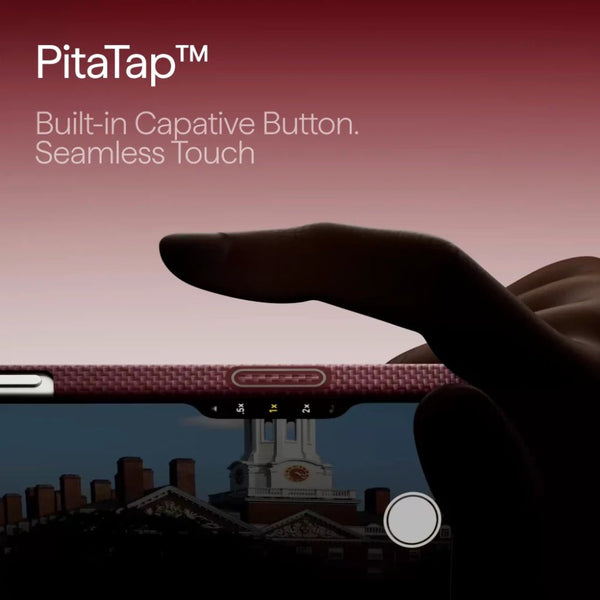 PITAKA Harvard Crimson Edge ultra-slim aramid fiber MagSafe case for iPhone 17 Pro Qatar