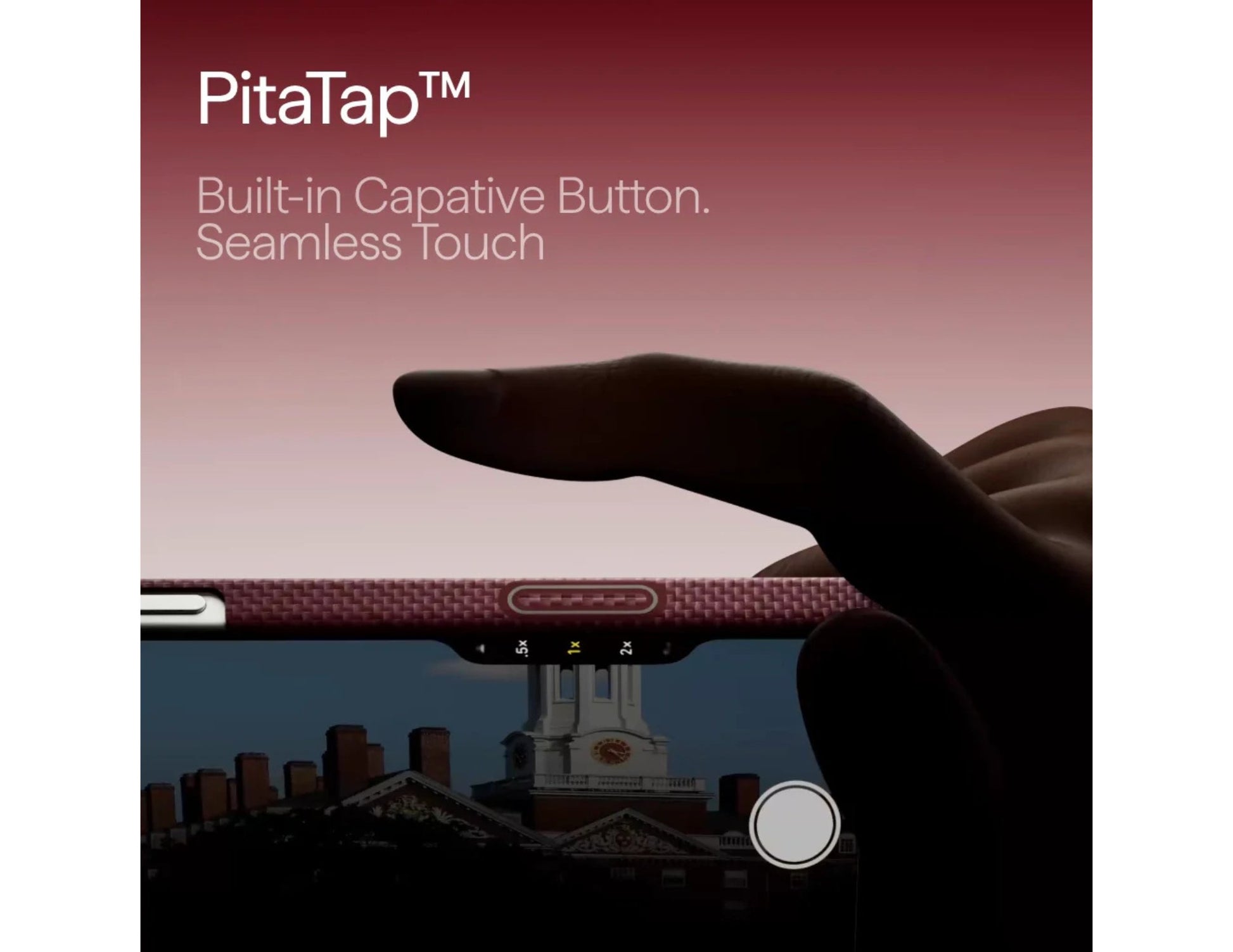 PITAKA Harvard Crimson Edge ultra-slim MagSafe case for iPhone 17 Pro and Pro Max.