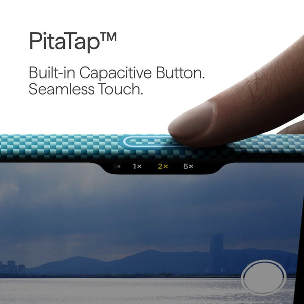 PITAKA Lucid Blue Ultra-Slim MagSafe aramid fiber case for iPhone 17 Pro Max Qatar