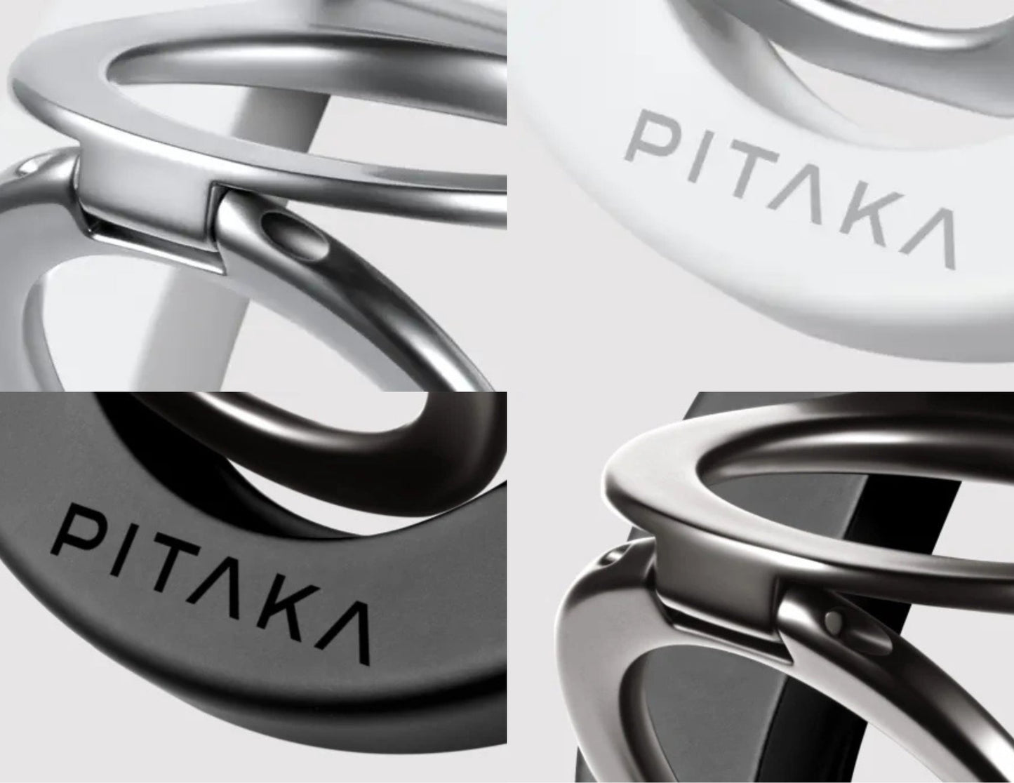 Pitaka MagEZ Grip 3 MagSafe phone ring holder aramid fiber dual-ring stand 5.9mm thin Qatar