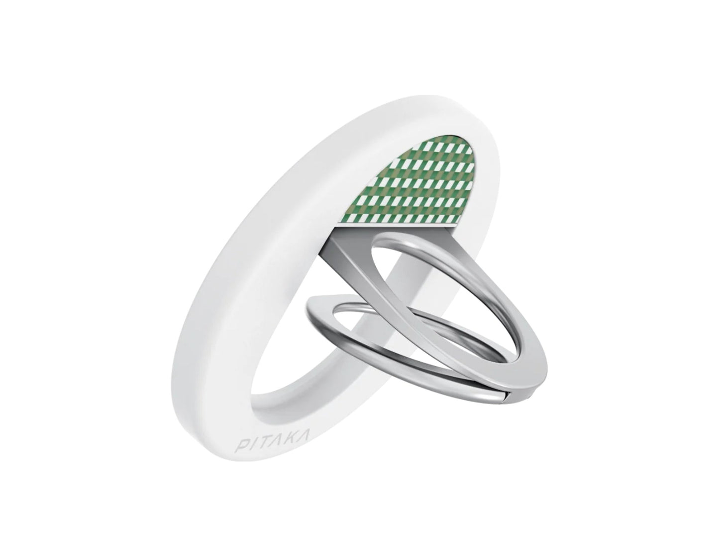 Pitaka MagEZ Grip 3 MagSafe phone ring holder aramid fiber dual-ring stand 5.9mm thin Qatar