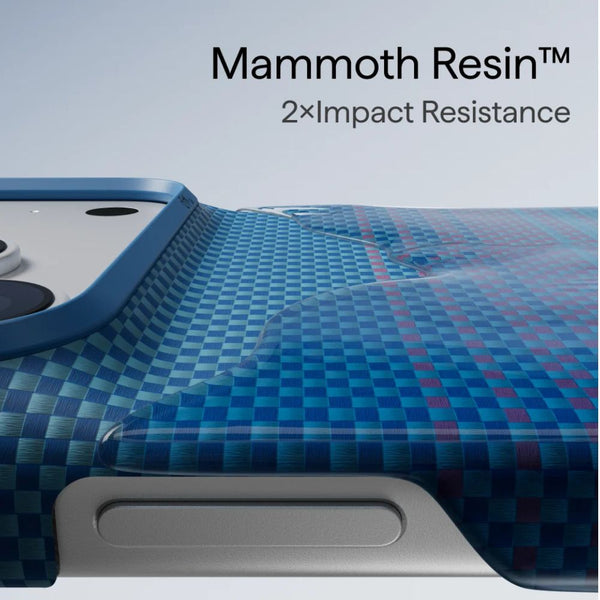 PITAKA Moonrise 2.0 Midnight PitaTap ultra-slim aramid fiber back case for iPhone Duo with MagSafe compatibility Qatar
