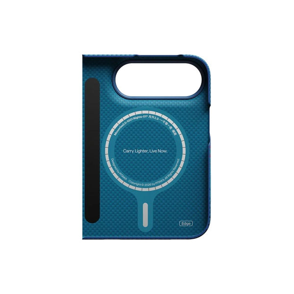 PITAKA Moonrise 2.0 Midnight PitaTap ultra-slim aramid fiber back case for iPhone Duo with MagSafe compatibility Qatar
