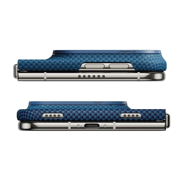 PITAKA Moonrise 2.0 Midnight PitaTap ultra-slim aramid fiber back case for iPhone Duo with MagSafe compatibility Qatar