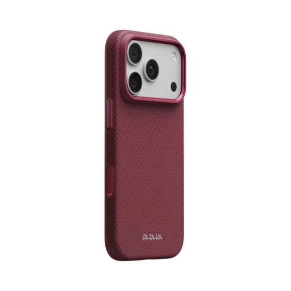 PITAKA Summa Supreme Craft Case iPhone 18 Pro Burgundy aramid fiber MagSafe Qatar