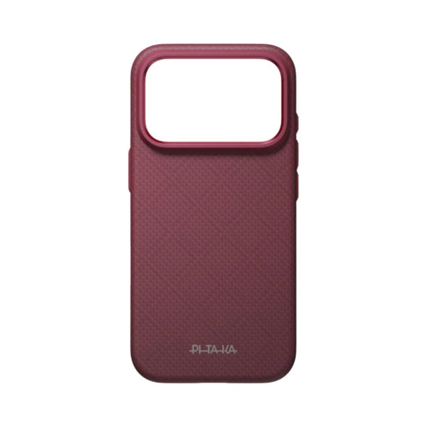 PITAKA Summa Supreme Craft Case iPhone 18 Pro Burgundy aramid fiber MagSafe Qatar
