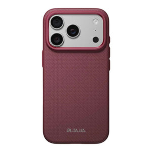 PITAKA Summa Supreme Craft Case iPhone 18 Pro Max Burgundy aramid fiber MagSafe Qatar