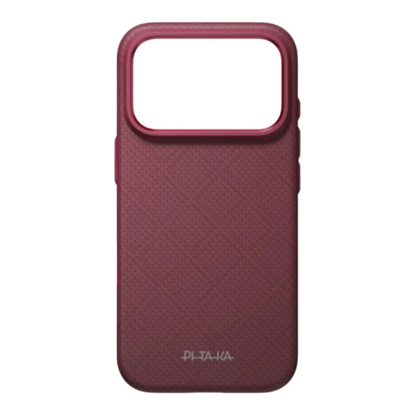 PITAKA Summa Supreme Craft Case iPhone 18 Pro Max Burgundy aramid fiber MagSafe Qatar