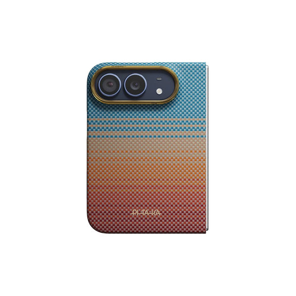 PITAKA Sunset 2.0 California Dream-01 PitaTap ultra-slim aramid fiber back case for iPhone Duo with MagSafe compatibility Qatar