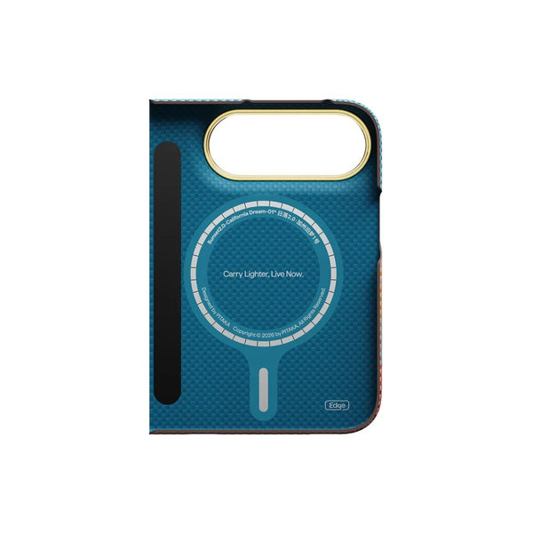 PITAKA Sunset 2.0 California Dream-01 PitaTap ultra-slim aramid fiber back case for iPhone Duo with MagSafe compatibility Qatar