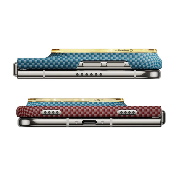 PITAKA Sunset 2.0 California Dream-01 PitaTap ultra-slim aramid fiber back case for iPhone Duo with MagSafe compatibility Qatar