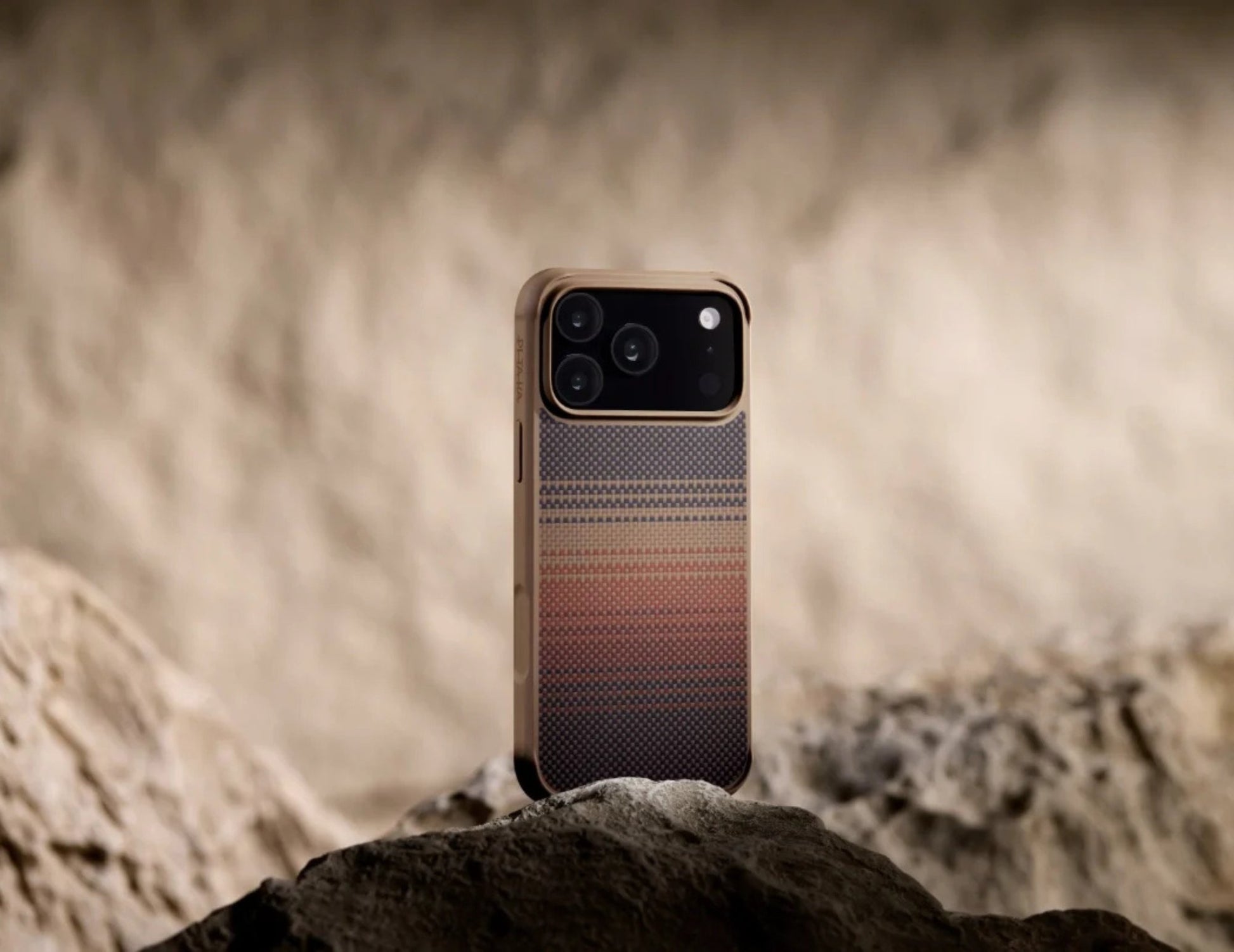 Pitaka Sunset Aramid ProGuard case for iPhone 17 series Thabthaba Store Qatar