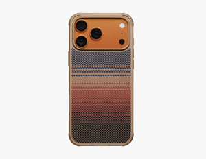 Pitaka Sunset Aramid ProGuard case for iPhone 17 series Thabthaba Store Qatar