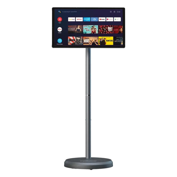 Porodo Surf 21.5-inch portable smart monitor with Android 15, 27000mAh battery and Full HD touchscreen Gray Qatar