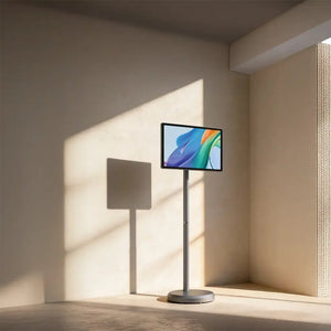 Porodo Surf 21.5-inch portable smart monitor with Android 15, 27000mAh battery and Full HD touchscreen Gray Qatar