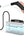 Portable USB Rechargeable Travel Bidet Sprayer 2.3L IPX6 Black Qatar
