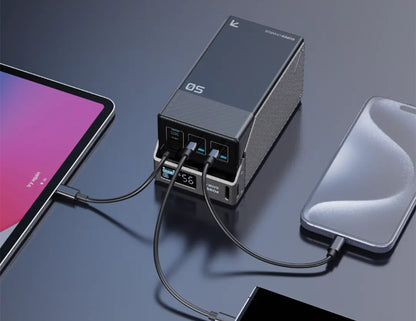 Powerology 50000mAh 65W power bank black Qatar