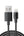 RAVPower RP-CB030 1m USB-A to Lightning cable with fast charging and slim case-friendly connector Black Qatar