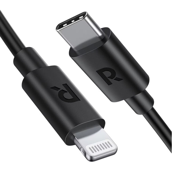 RAVPower RP-CB062 1m USB-C to Lightning cable with PD fast charging and charge sync Black Qatar