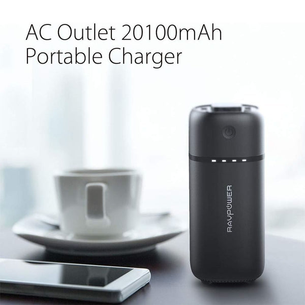 RAVPower Xtreme Series RP-PB105 20100mAh 65W AC portable power bank with USB-C and iSmart USB Qatar
