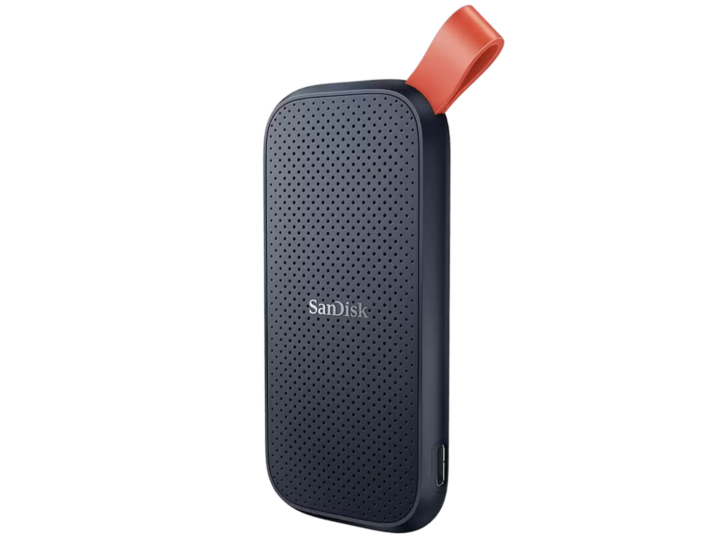 Compact design of SanDisk Portable SSD 1TB SDSSDE30-1T00-G26.