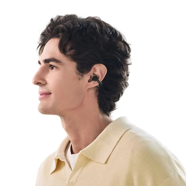 Shokz OpenDots 2 open ear earbuds Black with Dolby Audio and 40-hour battery Qatar