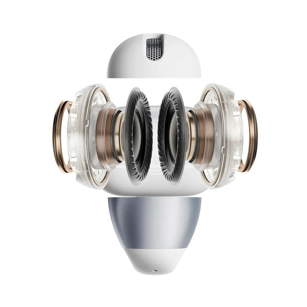 Shokz OpenDots 2 open ear earbuds Grey with Dolby Audio and 40-hour battery Qatar