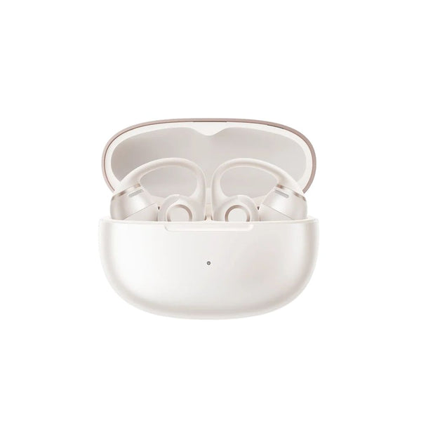 Shokz OpenDots 2 open ear earbuds Pearl White with Dolby Audio and 40-hour battery Qatar