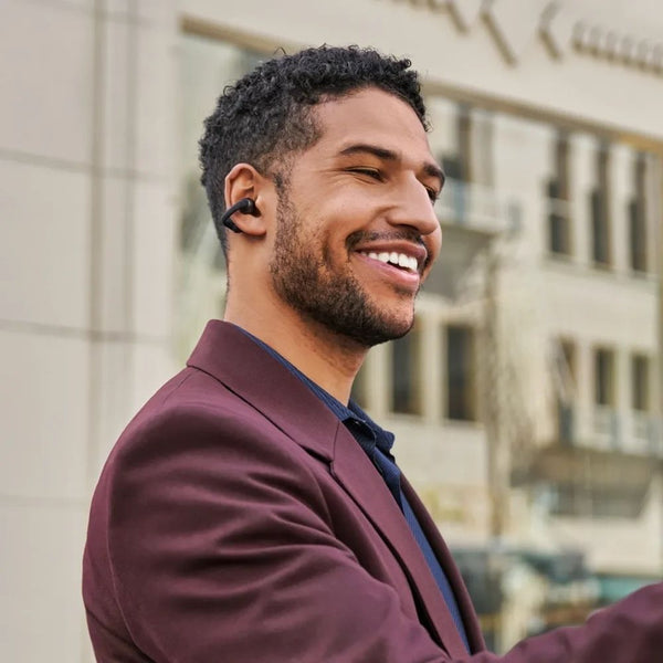 Shokz OpenDots ONE Black open-ear clip-on earbuds with Dolby Audio and 40-hour battery Qatar