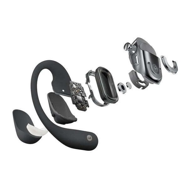 Shokz OpenFit 2+ Black open-ear true wireless earbuds with Dolby Audio and 48-hour battery Qatar