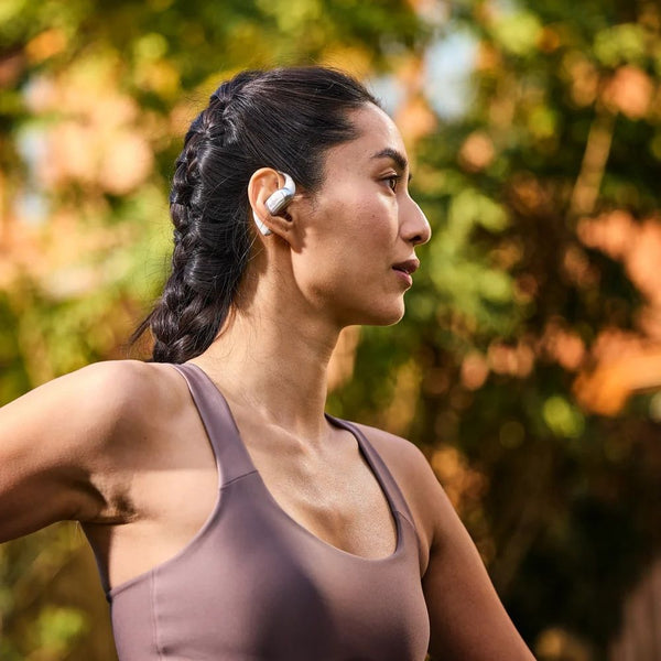 Shokz OpenFit 2+ Grey open-ear true wireless earbuds with Dolby Audio and 48-hour battery Qatar