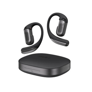 Shokz OpenFit Pro open-ear wireless earbuds with AI call clarity Black Qatar