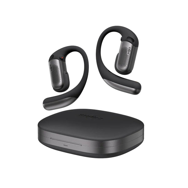 Shokz OpenFit Pro open-ear wireless earbuds with AI call clarity Black Qatar