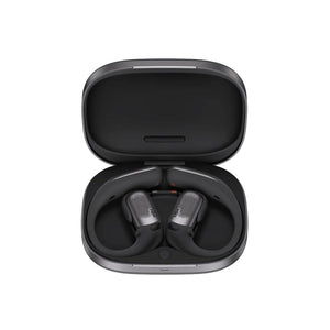 Shokz OpenFit Pro open-ear wireless earbuds with AI call clarity Black Qatar