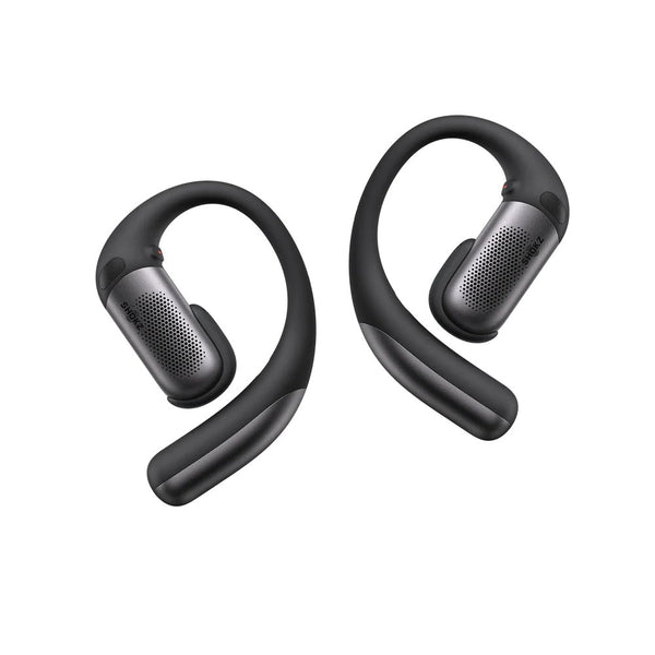 Shokz OpenFit Pro open-ear wireless earbuds with AI call clarity Black Qatar