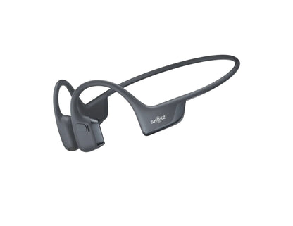 Shokz OpenRun Pro 2 bone conduction sports headphones with DualPitch sound and open-ear design.