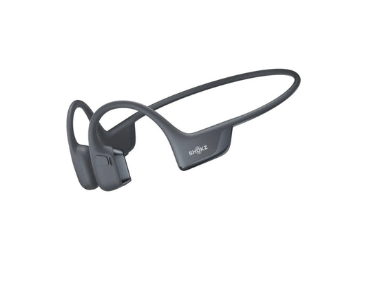 Shokz OpenRun Pro 2 bone conduction sports headphones with DualPitch sound and open-ear design.
