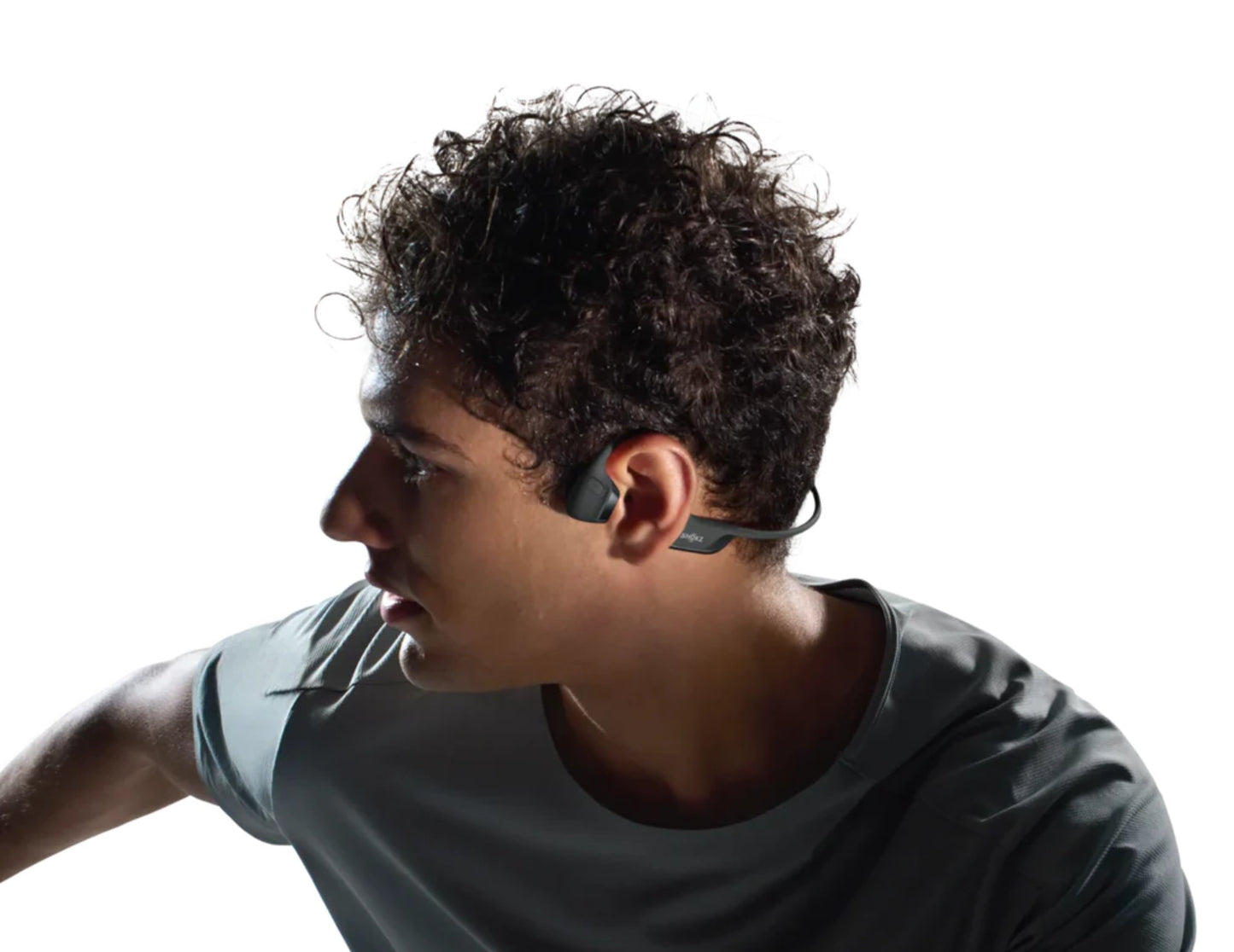 Shokz OpenRun Pro 2 bone conduction sports headphones with DualPitch sound and open-ear design.