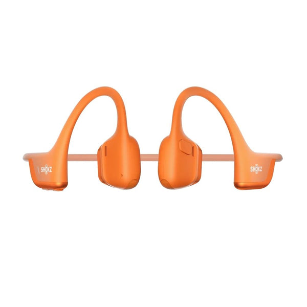 Shokz OpenRun Pro 2 Orange open-ear sports headphones with DualPitch sound and 12-hour battery Qatar