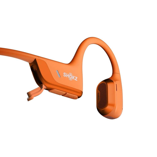 Shokz OpenRun Pro 2 Orange open-ear sports headphones with DualPitch sound and 12-hour battery Qatar