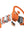 Shokz OpenRun Pro 2 Orange open-ear sports headphones with DualPitch sound and 12-hour battery Qatar