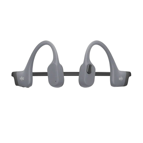 Shokz OpenSwim Pro Grey swim-ready bone conduction headphones with IP68 waterproofing and 32GB MP3 storage Qatar