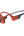 Shokz OpenSwim Pro Red swim-ready bone conduction headphones with IP68 waterproofing and 32GB MP3 storage Qatar