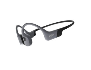 Shokz OpenSwim Pro bone conduction sport headphones with IP68 waterproof rating and open-ear design.