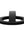 Black silicone magnetic 360-degree phone ring grip holder attached to smartphone Qatar