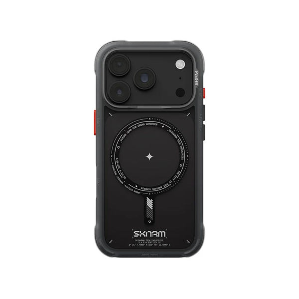 SkinArma Avion Case for iPhone 18 Pro with M-Safe support and removable camera frame Black Qatar