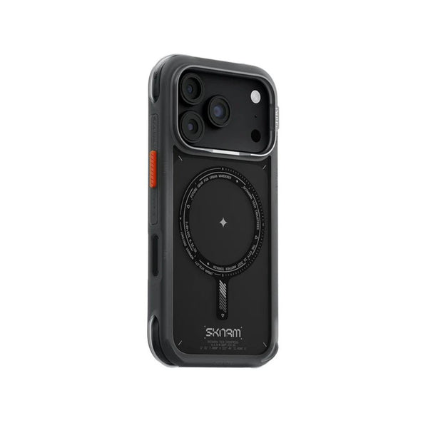 SkinArma Avion Case for iPhone 18 Pro with M-Safe support and removable camera frame Black Qatar