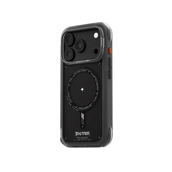 SkinArma Avion Case for iPhone 18 Pro with M-Safe support and removable camera frame Black Qatar