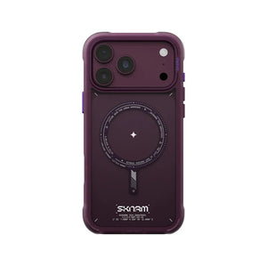 SkinArma Avion Case for iPhone 18 Pro Max with M-Safe support and removable camera frame Burgundy Qatar